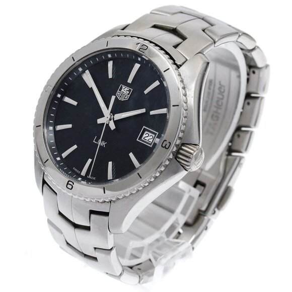 TAG HEUER Link WAT1110 Date black Dial Quartz Men's Watch_889824 - Picture 2 of 6
